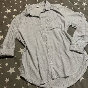 Beach Lunch Lounge Button Down Shirt